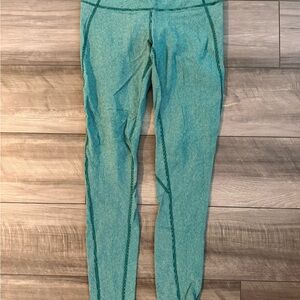 lululemon athletica Aqua Leggings